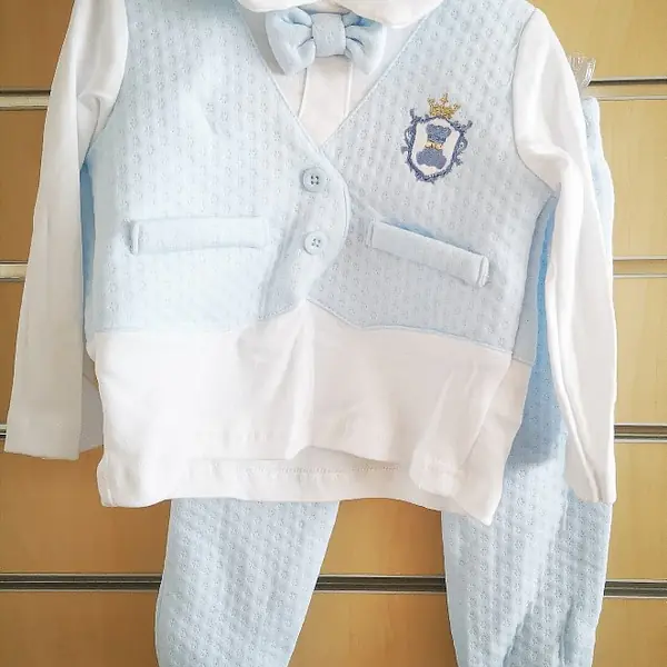 Bear Crest 2pcs Trouser Set 21065