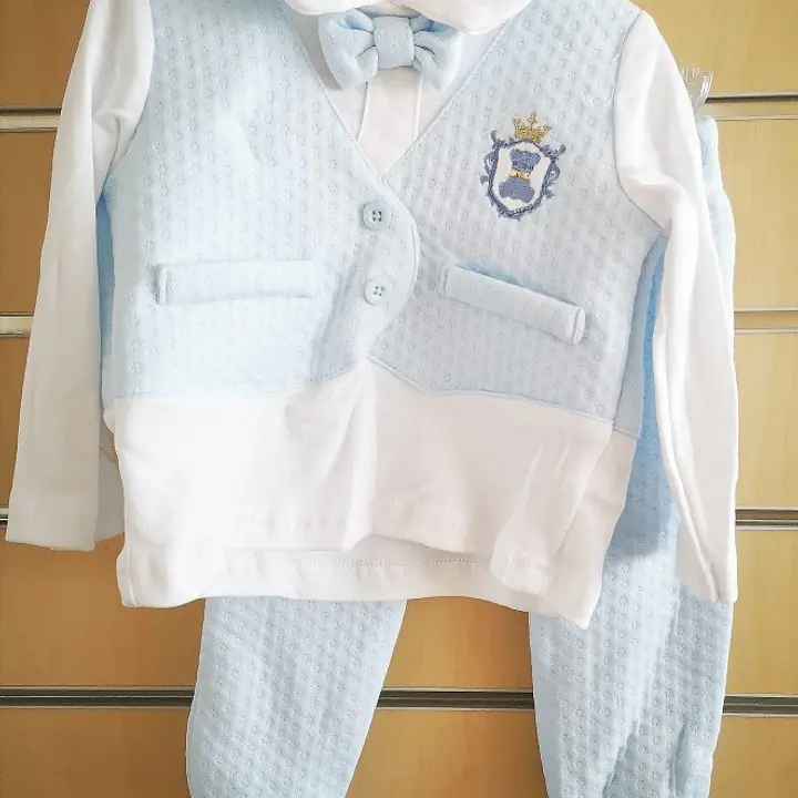 Bear Crest 2pcs Trouser Set 21065