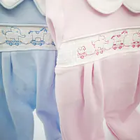 Velour Sleepsuit Animals 8674