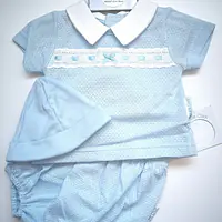 Boys 3pc Shorts Set with Ribbon 2377