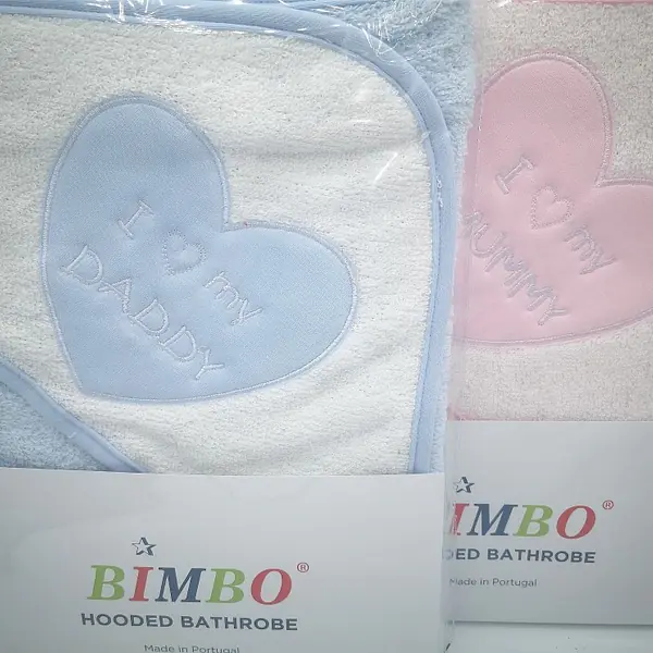 Bath Robe "I Love My Daddy " B108