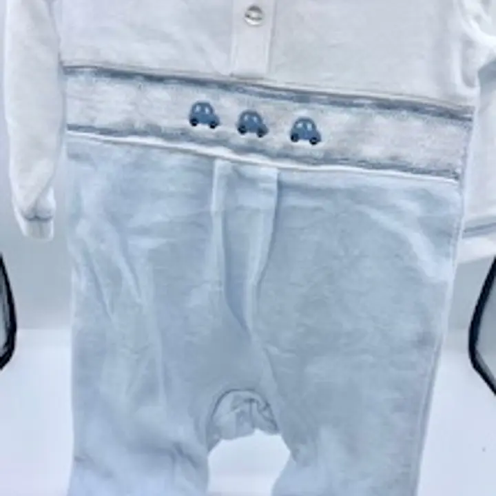 Smock Velour with cars 24496