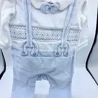 Smock Velour - Dungaree Style 24500