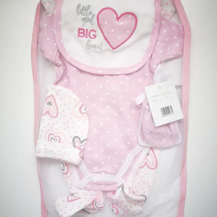 5pcs Mesh Hanging Gift set "Big Heart" 1033