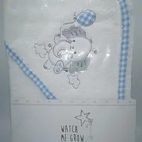 Hooded Bath Robe "Elephant and Balloon"