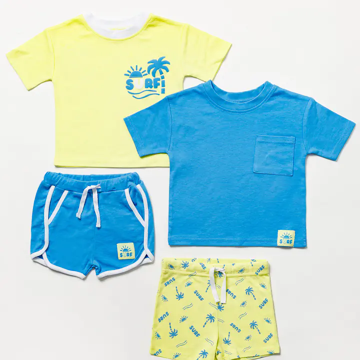 2pk Shorts and T-shirts Sets 04640