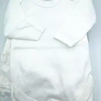 White Long Sleeve Bodyvests