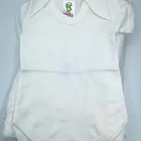 White Short Sleeve Bodyvests