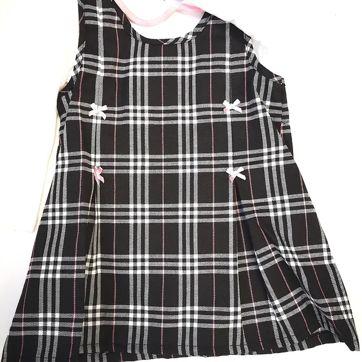 Black & Pink 2pcs Dress Set K351