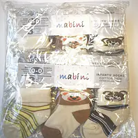 Socks - 3pk Headed Card
Cream 