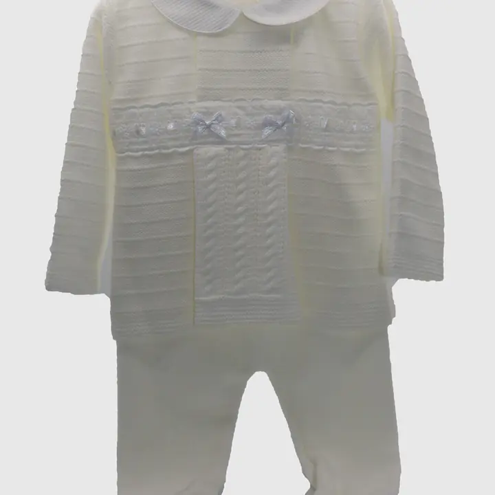 Knitted Lace top & Trouser Set 2017