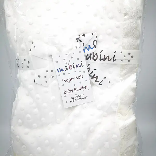 Dimple blanket - pram size
Solid Cream 