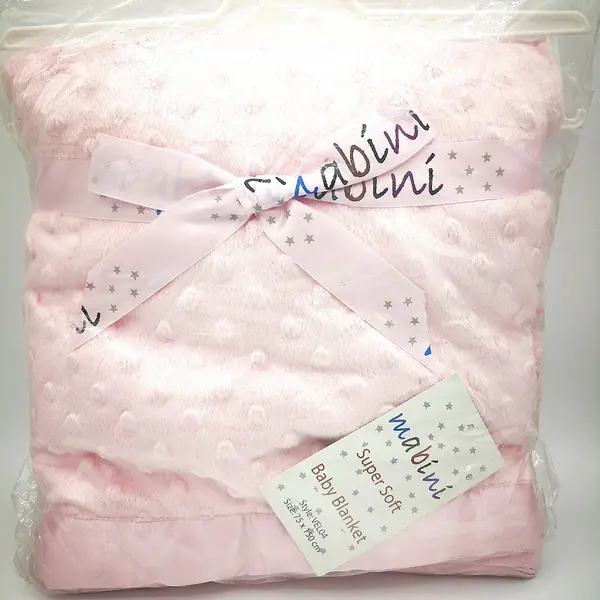 Dimple blanket - cot size
Solid Pink