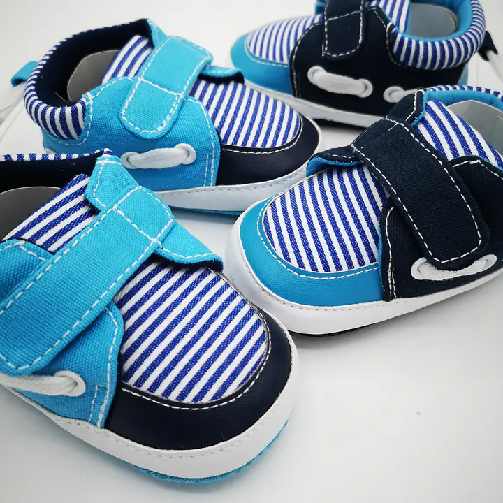 Bootees" nautical style with stripes" bb1453 