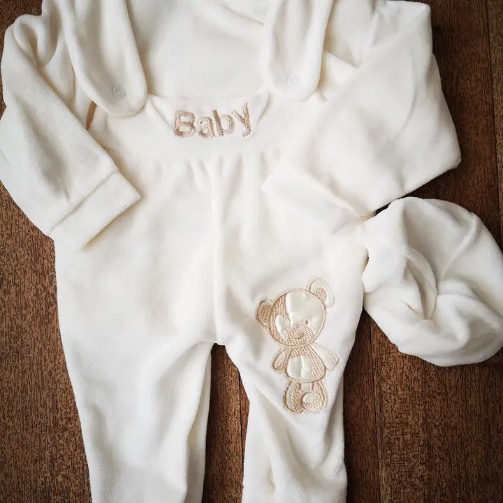 Bimbo Velour 3 Piece Set
Cream