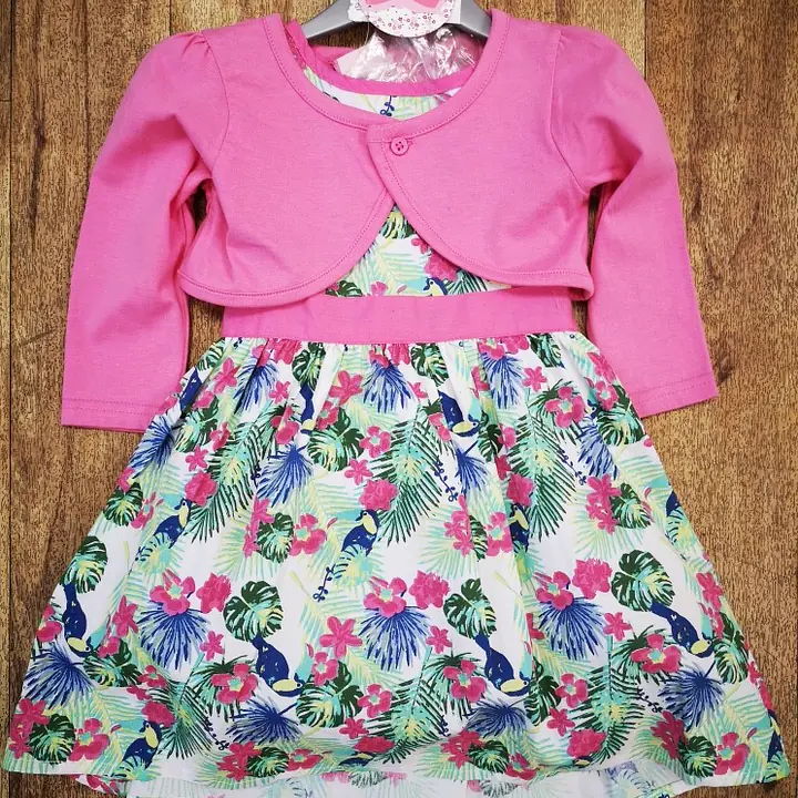  Jungle Print Dress with Bolero Jacket M14567