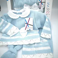 Knitted Box Set 5664b Blue 