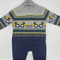 "Tractors" Jumper & Legging Set -Knitted 19595